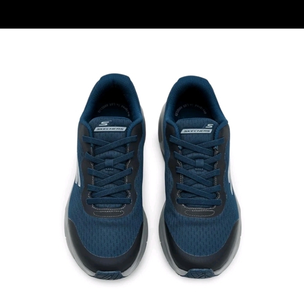 Skechers Men's Glide Step Vortex Avalin Sneaker, Navy - Picture 5 of 9